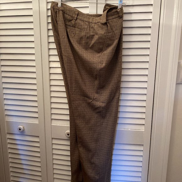 Robin Howe, charcoal gray and beige dress pants, c - Picture 4 of 7